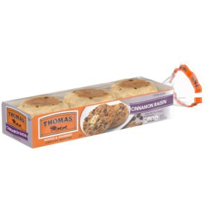 Cinnamon Raisin English Muffins | PKG