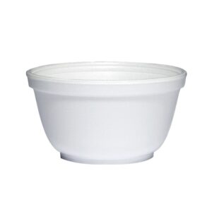 10 Ounce Foam Bowls, White | RAW