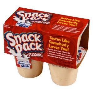 Vanilla Pudding Cups | PKG