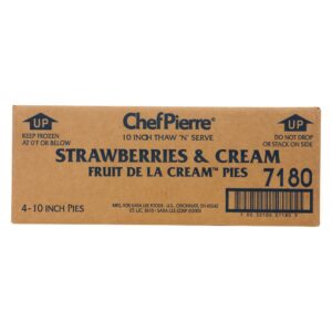 Strawberries & Cream Fruit de la Cream Pies | COR