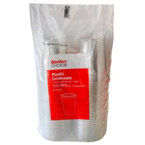 12-14 oz. Clear Plastic Cups | PKG