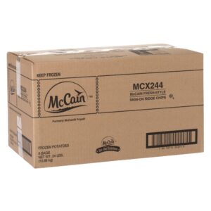 Thick Ridge Chip Cut French Fries | COR