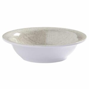 BOWL, MEL, LINEN, NARROW RIM, 16 OZ | RAW