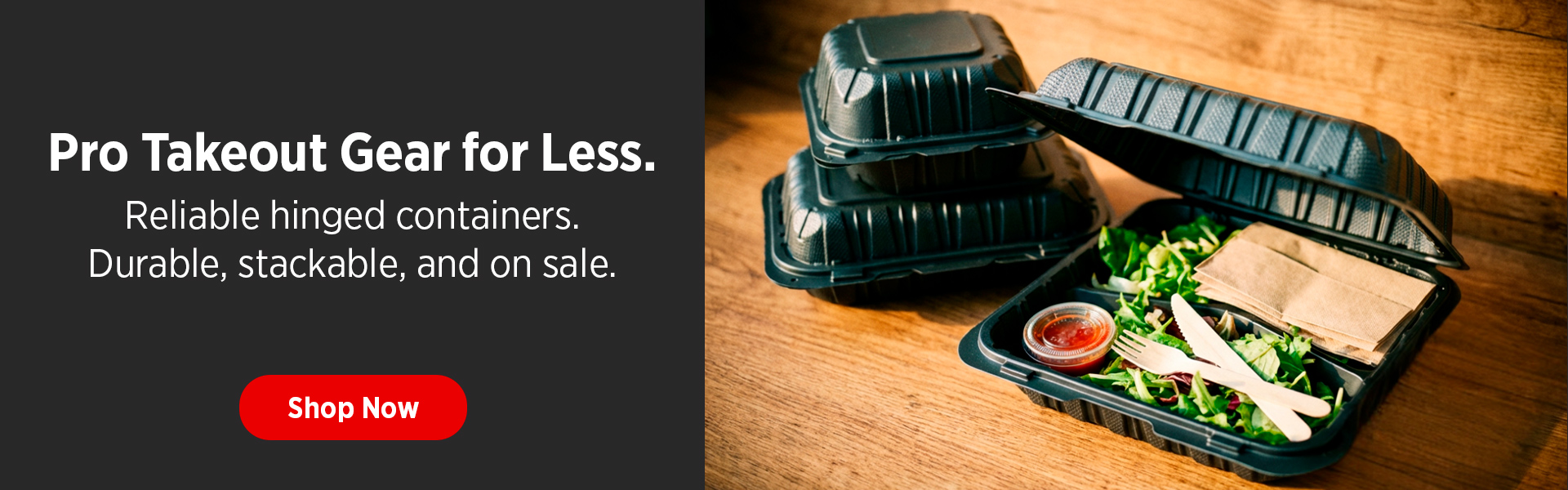 Pro Takeout Gear for Less