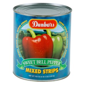 Red and Green Pepper Strips | PKG