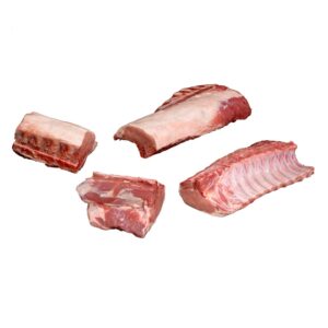 Pork Loin, Bone-In, Halves, 4 Piece | RAW