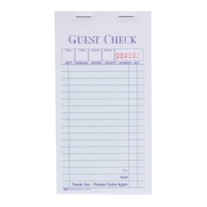 2 Part Carbon Guest Checks | RAW