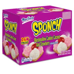 COOKIE SPONCH STRAWB 24CT MARINELA | IPG