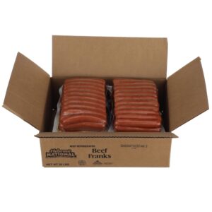 Beef Franks, 8/lb. | PKG
