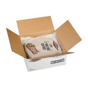 12″ Whole Wheat Flour Tortillas | PKG