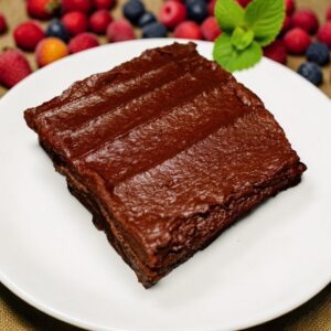 Fudge Iced Brownes | PWB