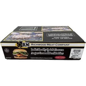 5.3 oz. Angus Ground Beef Patties | COR