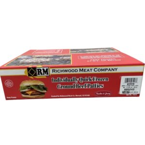 5.3 oz. Ground Beef Patties | COR