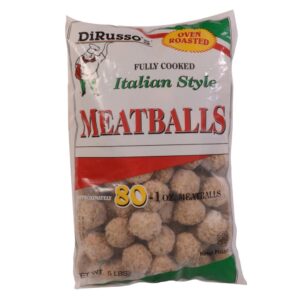 1 oz. Cooked Italian Meatballs | PKG