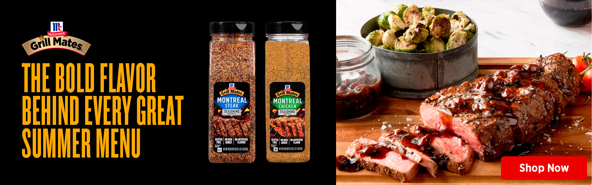 McCormick Summer Menu