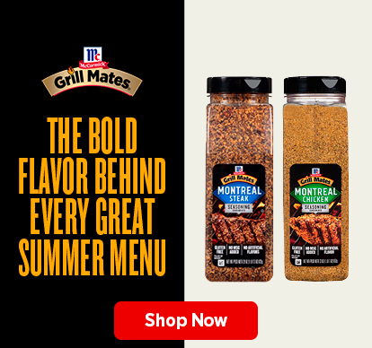 McCormick Summer Menu