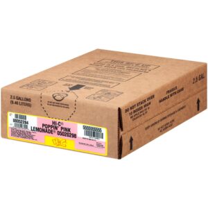 SYRUP PINK LEMONADE HI-C BIB NO CARB | PKG