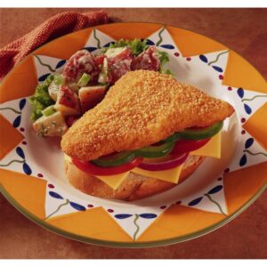 Breaded Ocean Perch Fillets, 4 Ounce | PWB