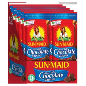 RAISIN CVRD MILK CHOC 10CT | PNB