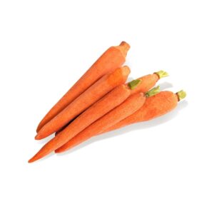 1-5# CLEANED WHL BABY CARROTS W/TOPS | RAW
