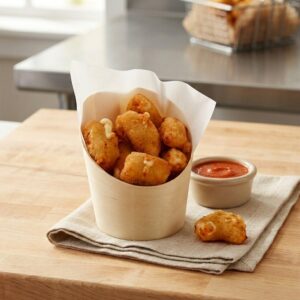 Breaded White Cheddar Cheese Curds | PWB
