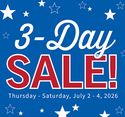 3 Day Sale