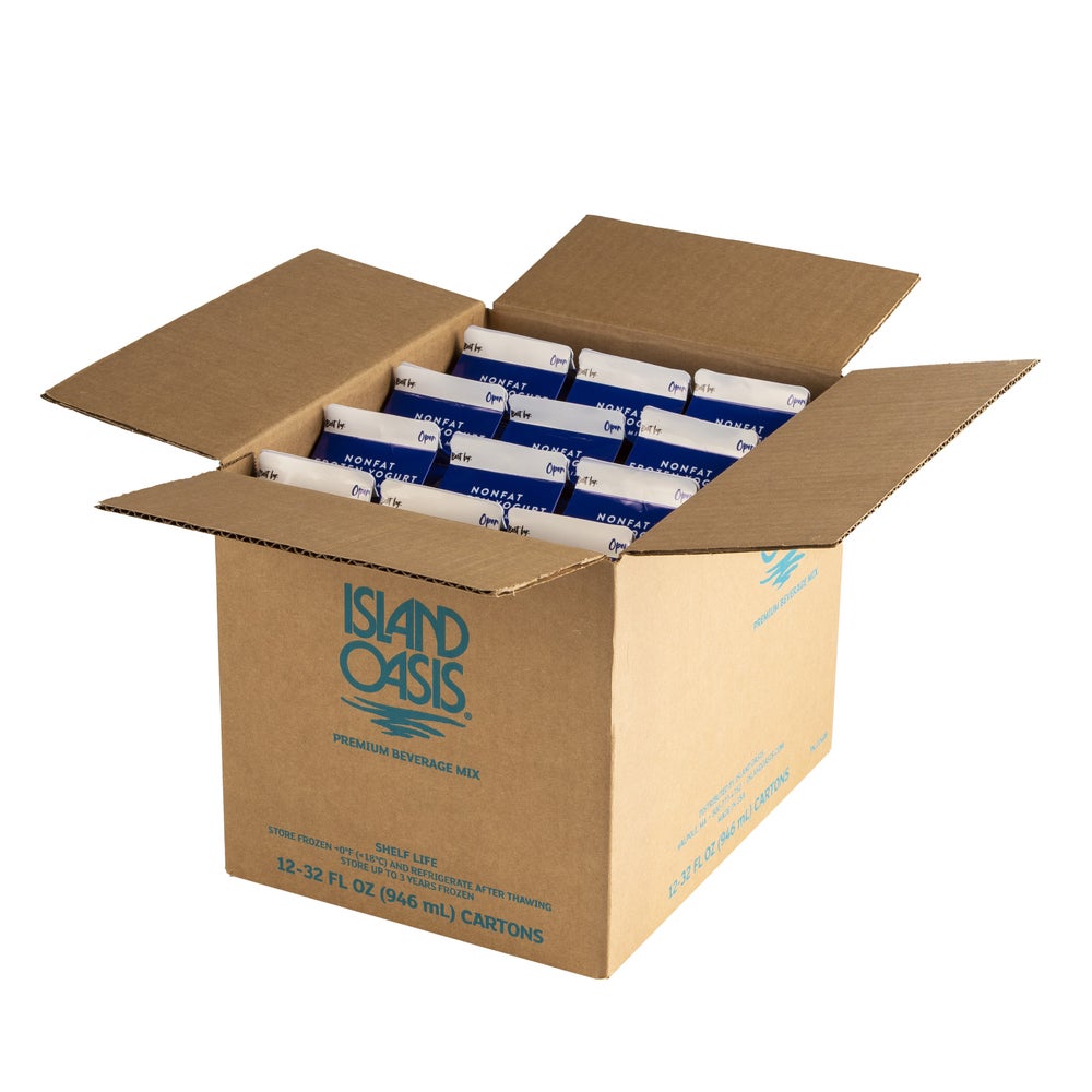 YOGURT MIX PLN N/F 12-32Z ISL OASIS - Gordon Restaurant Market