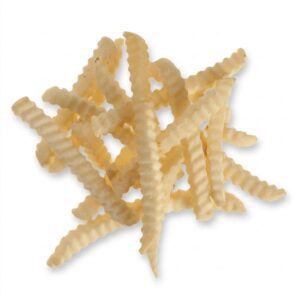 1/2″ Premium Crinkle-Cut Fries, Long, Fancy | RAW