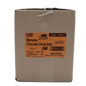 Banana Chocolate Chunk Breakfast Bars | COR