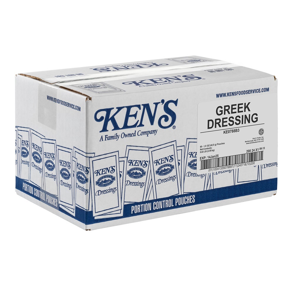 ken's greek dressing Steak House Simply Vinaigrette Dressing, 16 Ounce Toss with Kalamata olives DRESSING SALAD GREEK 1.5 OZ