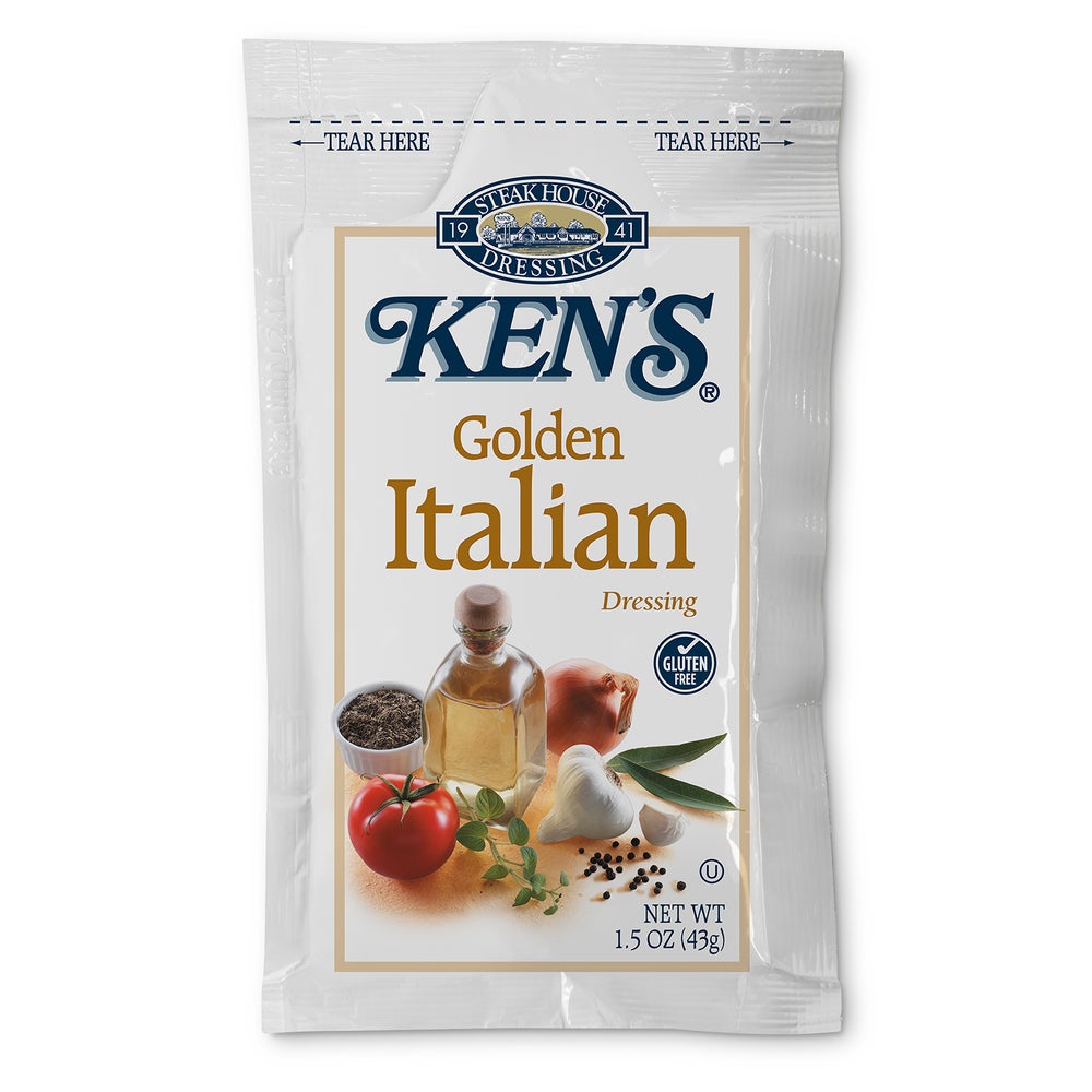 ken's golden italian dressing Dressing, 1.5 oz, 60 count : Italian Salad Dressings : Grocery & Gourmet Food its the perfect gluten Golden Italian Dressing