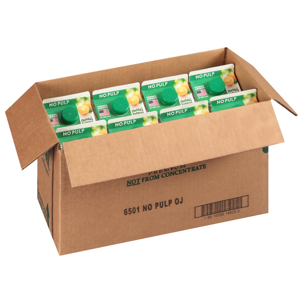 FL NAT JUICE ORNG 100% NO PULP 52FLZ - Gordon Restaurant Market