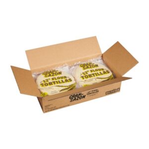 12″ Flour Tortillas | PKG