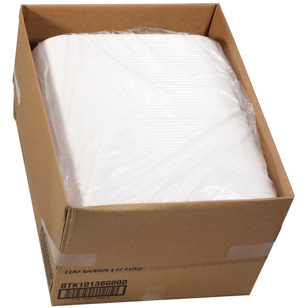 14x18 Double Laminated White Foam Trays - Gordon Restaurant Market