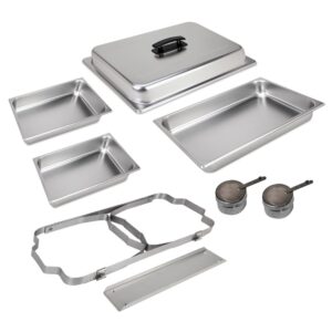 Sterno Folding Stainless Steel Rectangle Chafer | PNB