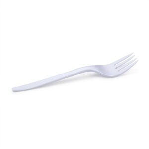 White Plastic Forks | RAW
