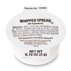 Whipped Margarine Cup Spread | IPG