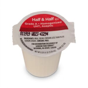 Half & Half Liquid Creamer Cups | IPG