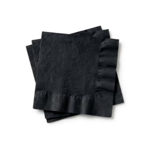 Black Beverage Napkin | PNB