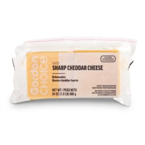 Sharp Cheddar Sliced Cheese | IPG
