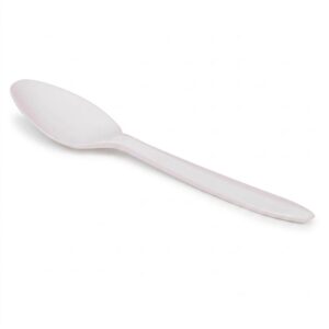 White Plastic Spoons | RAW