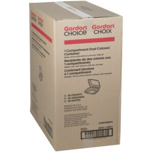 1-Compartment Plastic Containers | COR