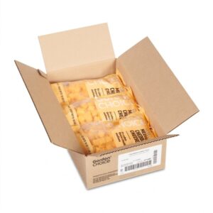 Medium Cheddar Cheese Cubes | PKG